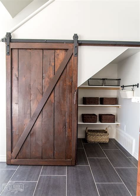 Best 5 Front Door Under Stairs #stairs #stairsdesign #design #ideas Door Under Stairs, Hardware Bedroom, Under Stairs Pantry, Closet Under Stairs, Barn Door Pantry, Stairs Renovation, Diy Sliding Barn Door, Staircase Storage, Door Track