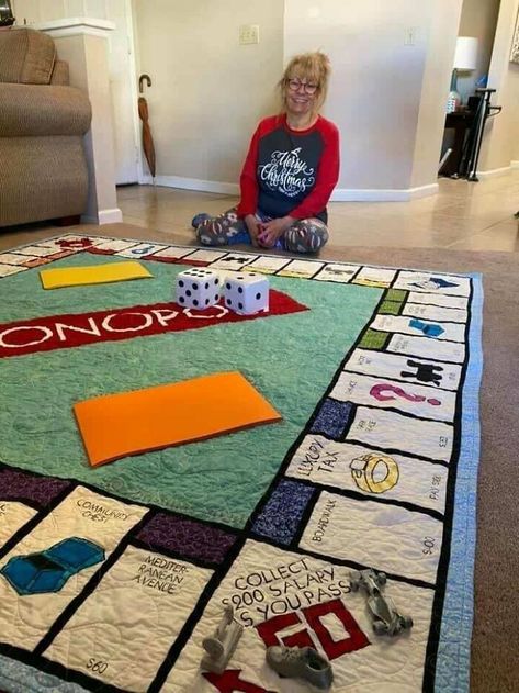 Giant Monopoly, Fun Quilt, Classic Board Games, Most Beautiful Animals, Winter Magic, Heart Quilt, Resin Painting, Bedding Plants, The Test