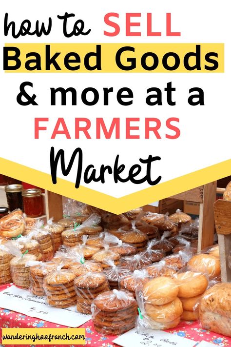 Simple Homesteading, Start Homesteading, Farm Market Ideas, Bakery Business Plan, Farmers Market Stand, Farmers Market Booth, Farmers Market Display, Home Bakery Business, Farmer Market