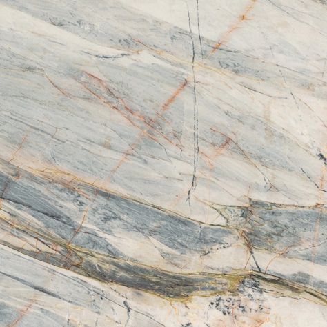 Natural Quartzite - Natural Stone Slab - Caldera Blue Granite Remnants, Blue Countertops, Blue Quartzite, Countertop Slabs, Quartzite Countertops, Marble Quartz, Tile Inspiration, Material Textures, Marble Slab