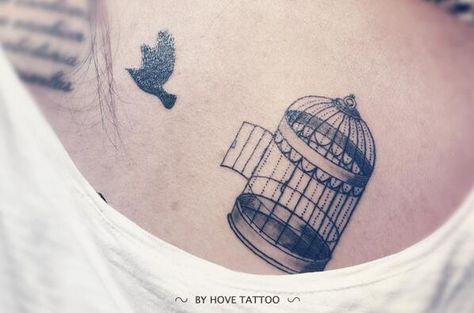 Free White Bird Tattoos, Birdcage Tattoo, Cage Tattoo, Bird Tattoos Arm, Red Bird Tattoos, Freedom Tattoos, Cage Tattoos, Bird Tattoo Wrist, Tattoo Wedding Rings