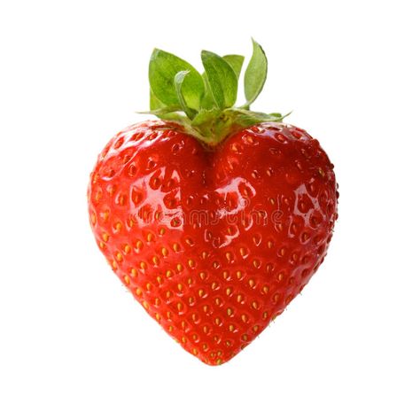 A heart shaped strawberry. Isolated on a white background #Sponsored , #paid, #PAID, #shaped, #background, #white, #heart Heart Shaped Strawberry, Plant Accessories, Shapes Images, White Background Photo, Heart Images, Medical Illustration, Pretty Wallpaper Iphone, Planting Vegetables, Photo Heart