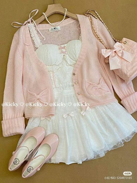 Himekaji Outfits, Fancy Fits, Kawaii Fashion Outfits, Creation Couture, Really Cute Outfits, Kawaii Clothes, Girly Fashion, Girly Outfits, Kawaii Fashion