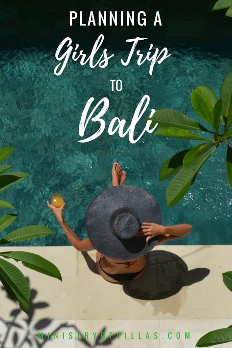 Bali is always a good idea - especially if you're bringing your girl squad! Check out the best things to do in Bali with the girls and the best Bali accommodation for groups of girls. Guide to planning a girls trip to Bali. Bali With Friends, Girls Trip Aesthetic, Bali Getaway, Bali Accommodation, Bali Girls, Things To Do In Bali, Bali Holiday, Trip To Bali, Bali Trip