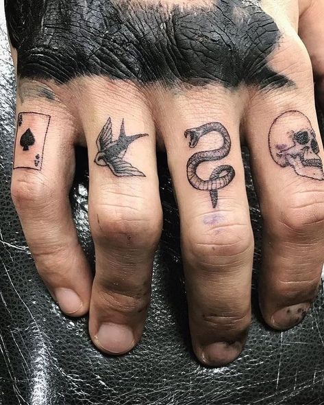 Knuckle Tattoos For Guys, Men Finger Tattoos, Middle Finger Tattoo, Cool Finger Tattoos, Herren Hand Tattoos, Middle Finger Tattoos, Small Finger Tattoos, Knuckle Tattoos, Finger Tats