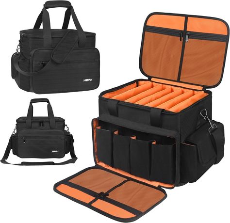 Amazon.com: Homfu DJ Gig Gear bag-DJ Cable File Organizer Bag with Detachable Dividers,DJ Travel Gig Bag With Organization Package for Business Trips,Daily Use,DJ File Equipment,Musician Accessories,Outdoor : Musical Instruments Outdoor Musical Instruments, File Organizer, File Organiser, Dance Equipment, Mirror Ornaments, Rear View Mirror Ornament, Organizer Bag, Trailer Accessories, Hockey Equipment