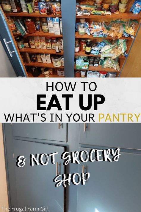 Pantry Challenge, Money Saving Meals, Grocery Budgeting, Budget Planer, Frugal Meals, Frugal Living Tips, Frugal Tips, Save Money On Groceries, Saving Ideas