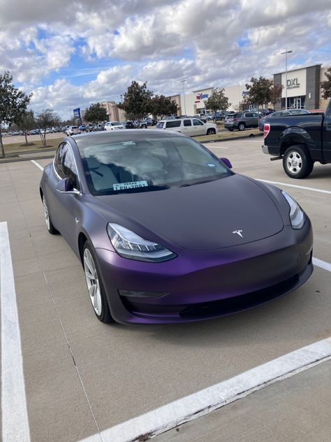 Tesla Colors, Tesla Car Wrap, Purple Tesla, Tesla Card, Blue Tesla, Credit Aesthetic, Alexander Ryback, Tesla Aesthetic, Purple Photography