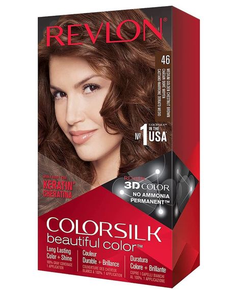 The 10 Least-Damaging Box Hair Dyes Platinum Hair Dye, Box Hair Dye, Ammonia Free Hair Color, Clairol Natural Instincts, Silky Shiny Hair, How To Dye Hair At Home, Revlon Colorsilk, Best Hair Dye, Hair Color Formulas