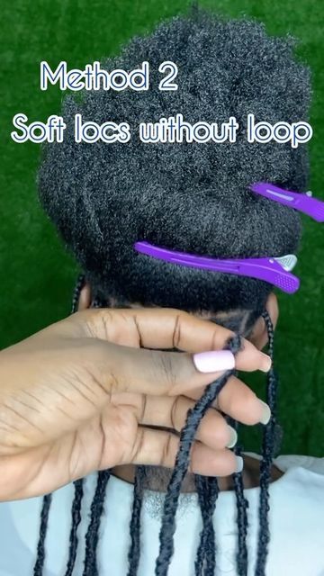 Loc Loop Styles, Butterfly Loc Crochet Styles, Faux Locs Install, Jah Locs Tutorial, Crochet Soft Locs, Soft Locs Styles, 4c Hair Growth, Crochet Faux Locs, Faux Locks