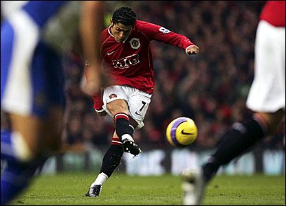 Ronaldo free kick Cristiano Ronaldo Free Kick, Cool Football Pictures, Ronaldo Free Kick, King Pic, David James, Cristiano Ronaldo Cr7, Free Kick, Football Pictures, Man Utd