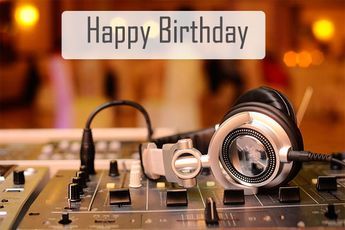 Dj Birthday Wishes, Happy Birthday Dj, Birthday Sayings, 45th Birthday, Dj Images, Happy Birthday Pictures, Birthday Frames, Birthday Pictures, Birthday Quotes