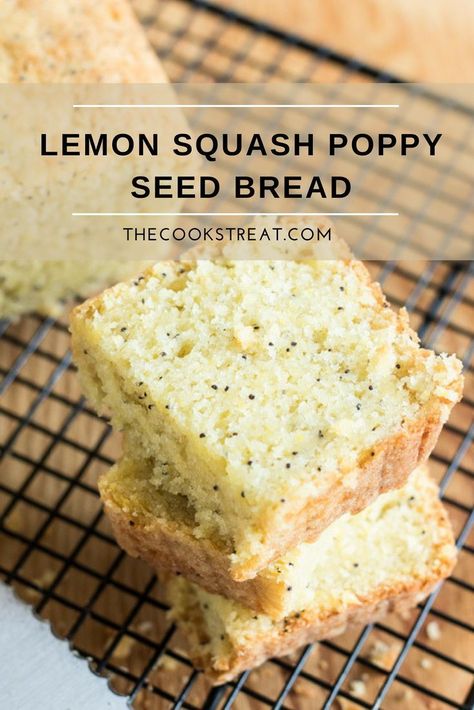 Lemon Poppyseed Squash Bread, Lemon Squash Poppy Seed Bread, Lemon Poppyseed Summer Squash Bread, Yellow Squash Bread Healthy, Summer Squash Baking Recipes, Lemon Squash Bread, Recipes Using Summer Squash, Baking With Squash, Squash Baking Recipes