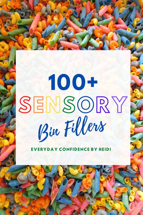 Cheap Sensory Bin Fillers, Dollar Store Sensory Bins, Box Filler Ideas, Sensory Bin Fillers, Sensory Activities For Toddlers, Toddler Sensory Bins, St Patricks Day Quotes, Halloween Sensory, Sensory Activities Toddlers