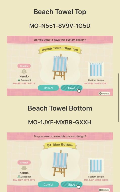 Beach Towel Acnh, Acnh Beach Towel Design Code, Acnh Beach Towel Code, Acnh Towel Designs, Acnh Beach Towel Design, Acnh Beach Blanket Design, Beach Custom Design Animal Crossing, Beach Towel Animal Crossing, Animal Crossing Beach Towel Design