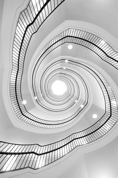 Spiral Stairs, A Thought, Spiral Staircase, Staircase Design, Abstract Photography, Stairs Design, Beautiful Architecture, Amazing Architecture, Interior Architecture Design