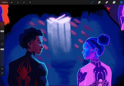 Miles X Margo, Unapologetically Black, Spiderman 3, Spiderman Artwork, Real One, Miles Morales, Spiderman Art, Spider Verse, Designs To Draw