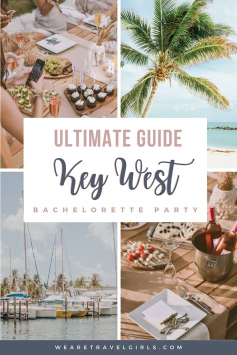 The Ultimate Key West Bachelorette Party Guide [2022] | We Are Travel Girls Bachelorette In Key West, Key West Bachelorette Itinerary, Key West Florida Bachelorette Party, Keys Bachelorette Party, Key West Theme Party, Key West Bachelorette Party Ideas, Florida Bachelorette Party Destinations, Florida Keys Bachelorette Party, Key West Bachelorette Party Themes