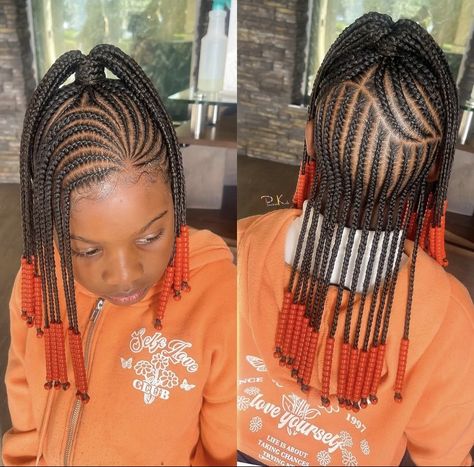 Half Up Half Down Braids For Kids, Kids Hairstyles Half Up Half Down, Half Up Half Down Kids Braids, Girls Braided Hairstyles Kids, Kid Braids, Black Baby Girl Hairstyles, Black Kids Braids Hairstyles, Kids Braids, Lil Girl Hairstyles