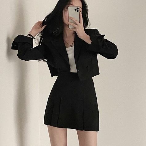 Semi Formal Outfits, Korean Outfit Street Styles, Korean Fashion Dress, Classy Work Outfits, Korean Girl Fashion, Ulzzang Fashion, Kpop Fashion Outfits, Formal Outfit, Professional Outfits