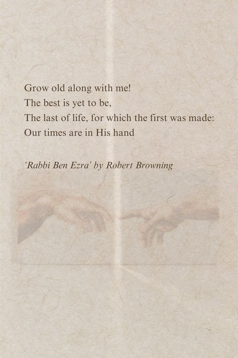 The poem centers around Rabbi Ben Ezra, a historical figure known for his wisdom and scholarship. Browning celebrates the idea that with age comes wisdom, experience, and a deeper understanding of life’s complexities. The poem suggests that life should be viewed as a journey of spiritual growth and learning, where each stage contributes to one's understanding and development.  Excited to learn more poems from Robert Browning? Visit our website.  #author #RobertBrowning #poems #poetry #poetic Robert Browning Poems, Dramatic Monologues, Victorian Poetry, Old Poetry, Poem Analysis, Poetry Analysis, Robert Browning, Teaching Literature, Poet Quotes