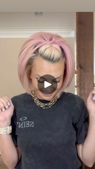 223K views · 1K reactions | Modern Day Poof with a cross over braid 🩷 ProTip: concentrate on holding each cross and pulling them tight! If not, they fall out easily with short hair! #shorthairtutorial #bobhairtutorial #hairstyletutorial #hairstylevideo #hairstyles | Who What Kare | Who What Kare · Original audio Short Hair Tutorial, A Cross, Hair Videos, Hair Tutorial, Short Hair, Short Hair Styles, Braids, Tights, Hairstyles