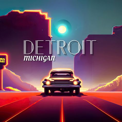 This Detroit Michigan design is perfect for those who love vintage classic cars. Some of the greatest cars and car companies all came from Detroit which is known as Motor City. detroit, motor, city, michigan, retro, cars, engine, ford, classic, gm, general motors, chrysler Detroit Street Art, Detroit Rock City Movie Poster, Detroit Murals, Detroit Cars, Detroit Motor City, Detroit Motors, Detroit Michigan, Motor City, Classic Cars Vintage