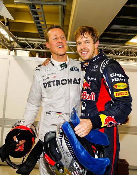 Michael Schumacher (@_MSchumacher) / Twitter Sebastian Vettel And Michael Schumacher, Vettel And Schumacher, Sebastian Vettel Aesthetic, F1 Retro, Seb Vettel, Formula 1 Drivers, F1 Aesthetic, F1 Wallpaper Hd, F1 Wallpaper