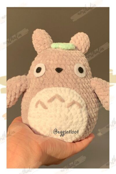 Totoro Crochet Pattern, Totoro Crochet, Totoro Pattern, Crochet Slip Stitch, Crochet Totoro, Lion Crochet, Crochet Doll Tutorial, Unique Tools, Crochet Lion