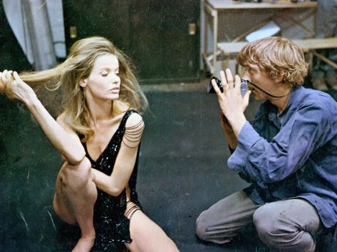 ‘Blow-Up’ at Film Forum: Those Pre-Instagram Filters - The New York Times Blow Up Movie, Hannah And Her Sisters, David Hemmings, Rachel Welch, Carlo Ponti, Marlo Thomas, Peter Beard, Up Movie, Anne Francis