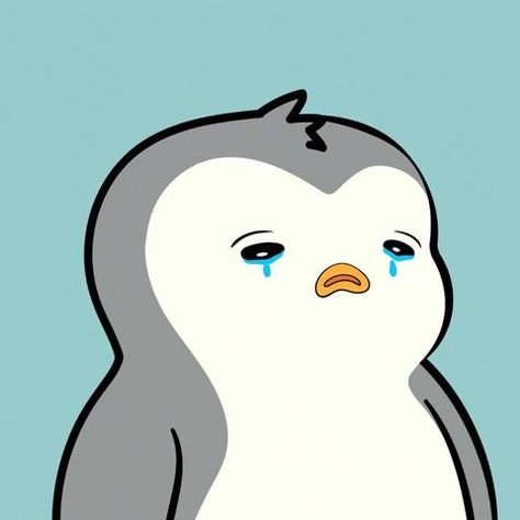 Moose on Twitter: "@AsteriaLabs @pudgypenguins https://t.co/jQ2NaJJJ6G" / Twitter Crying Face, The Penguin, Cute Icons, Moose, Penguins, Linux, Gif, On Twitter, Feelings