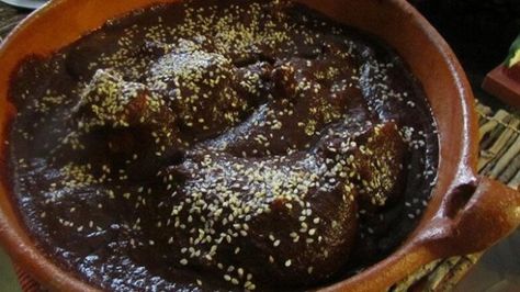 Mole Recipe Mexican, Mole Recipes, Chicken Mole Enchiladas, Mole Enchiladas, Savory Cravings, Mexican Mole, Mole Recipe, Mexican Side, Mexican Sauce