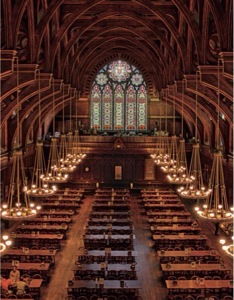 Harvard Dining Hall, Yale Dining Hall, Dining Hall Boarding School, School Dining Hall Aesthetic, Great Hall Aesthetic, Boarding School Dining Hall, Fantasy Dining Hall, Dining Hall Aesthetic, Lecture Hall Aesthetic