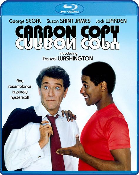 CARBON COPY BLU-RAY (SHOUT FACTORY) Carbon Copy, George Segal, Funny Comedy, Denzel Washington, Blu Ray Discs, Saint James, Dvd Blu Ray, Cover Artwork, Teenage Mutant