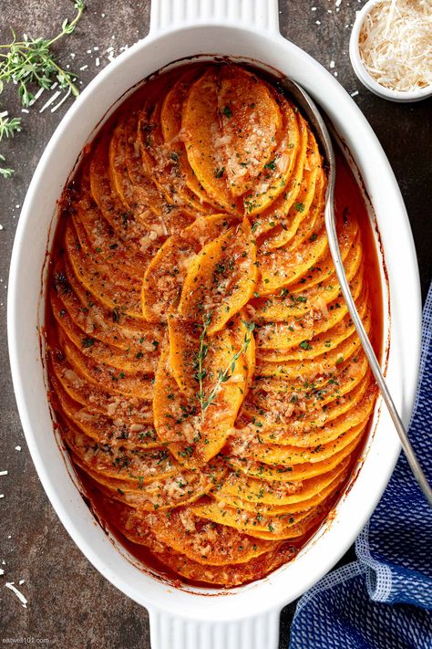 Roasted Butternut Squash Recipe - #butternut #squash #eatwell101 #recipe - This roasted butternut squash recipe makes a wonderful side dish for your holiday gatherings! - #recipe by #eatwell101® Recipes For Christmas Dinner, Butternut Squash Recipes Easy, Christmas Dinner Side Dishes, Christmas Dinner Sides, Butternut Squash Recipes Roasted, Butternut Recipes, Easy Butternut Squash, Recipes For Christmas, Baked Butternut Squash