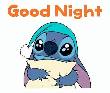 Beautiful & Funny Good Night Gifs Good Night Angel, Gif Good Night, Angel Gif, Sleeping Gif, Night Angel, Stitch Quotes, Lilo And Stitch Quotes, Lilo And Stitch Drawings, Stitch Quote