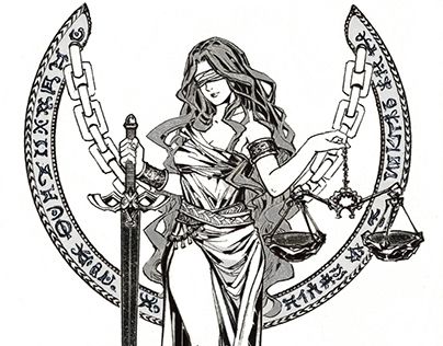 Justice Goddess, Nemesis Tattoo, Libra Tattoos, Justice Tattoo, Greek Goddess Art, Libra Art, Libra Tattoo, Greek Mythology Tattoos, Goddess Tattoo