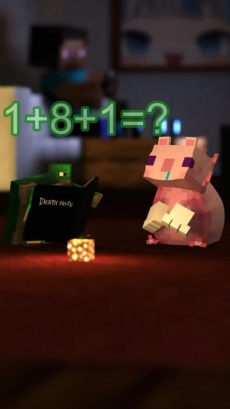 we wate is 1+8+1= Bedwars Minecraft, Minecraft Videos Youtube, Funny Minecraft Videos, Minecraft Anime, Minecraft Videos, Funny Songs, Minecraft Funny, Funny Cartoon Gifs, Minecraft Creations