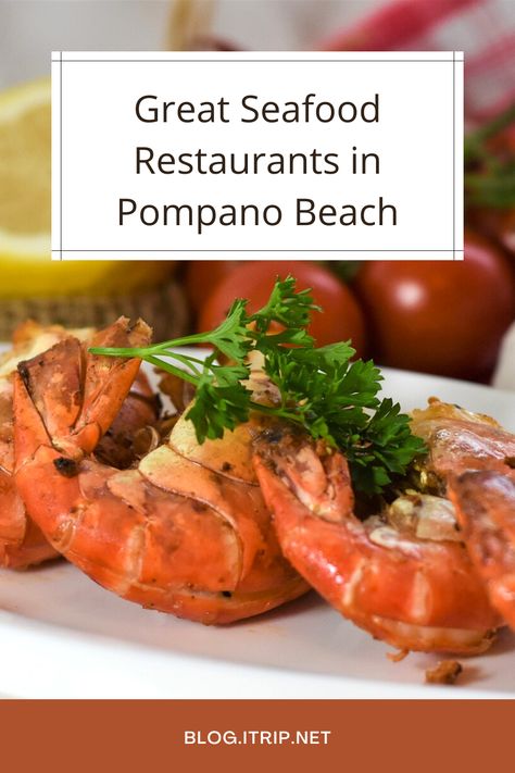 With any Florida beach spot comes the opportunity to enjoy fresh seafood year-round. To find places to eat, read about the best Pompano Beach seafood restaurants and what to order. Pompano Beach Florida Restaurants, Smoked Trout Dip, Lobster Soup, Lump Crab Cakes, Seafood Plates, Pompano Beach Florida, Bacon Wrapped Scallops, Raw Oysters, Seafood Restaurants