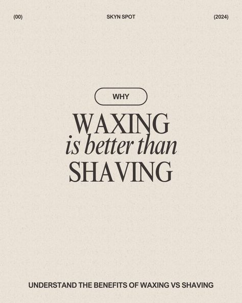 Why is waxing better than shaving? There are SO many reasons, scroll to find out! 



waxing, esthetician, waxing specialist, waxing tips and tricks, wax, waxer, body waxing, Brazilian waxing Why Waxing Is Better Than Shaving, Brazilian Wax Post, Waxing Special Ideas, Wax Promotion Ideas, Brow Waxing Tips, Esthetician Marketing Waxing, Waxing Marketing Ideas, Pre Waxing Tips, Waxing Posts For Instagram