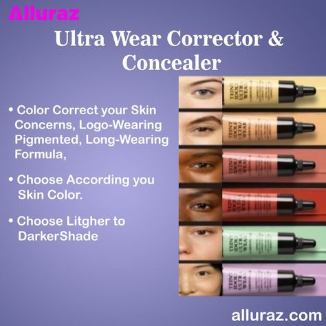 concealer How To Choose Concealer, Concealer Color, Corrector Concealer, Logo Wear, Concealer Colors, Skin Concern, Makeup Essentials, Color Correction, Skin Color