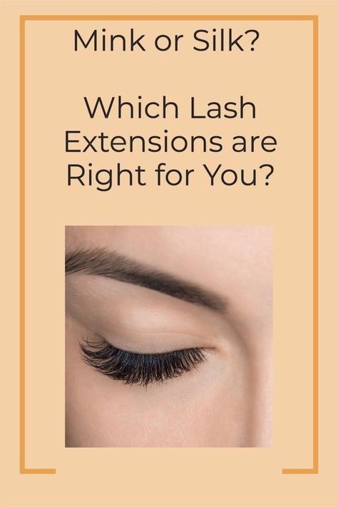 Mink lashes versus Silk lashes Lash Extensions Care, Mink Lash Extensions, Full Lashes, Blow Dry Hair, Raised Eyebrow, Silk Lashes, Which Is Better, Cosmetic Procedures, Faux Mink Lashes