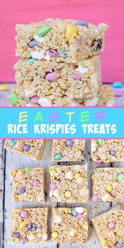 Easter Egg Rice Krispie Treats, Easter Rice Krispies, Desserts Easter, Easter Rice Krispie Treats, Easy Easter Treats, Desserts Ideas, Easter Snacks, Krispie Treats Recipe, Easter Sweets