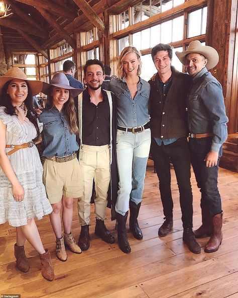 Crown Prince Hussein and Princess Salma of Jordan attended Karlie Kloss and Joshua Kushner's wedding in Wyoming . Princess Salma Of Jordan, Joshua Kushner, Jordan Royal Family, Spongebob Pics, Girl Fashion Style, Queen Rania, Royal Prince, Karlie Kloss, Baby Tattoos