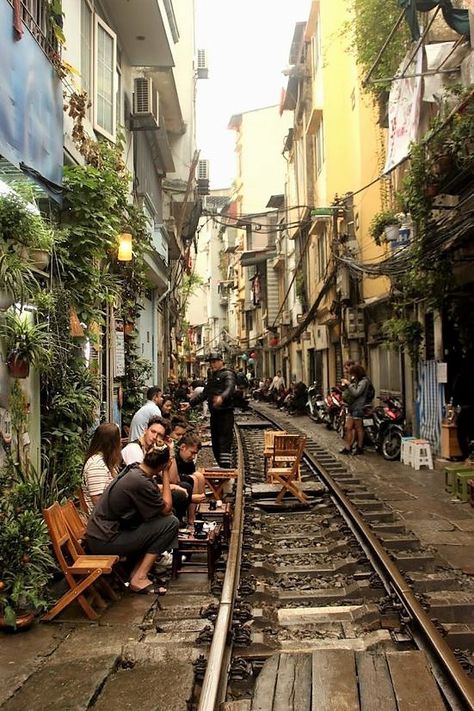 Cafe Street Photography, Hanoi Train Street, Vietnam Landscape, Vietnam Guide, Vietnam Trip, Vietnam Tour, Vietnam Itinerary, Vietnam Backpacking, Backpacking South America