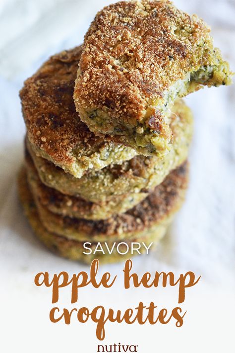 Hempseed Hearts Recipes, Hemp Flour Recipes, Hemp Recipes Vegan, Mini Thanksgiving Desserts, Hemp Recipes, Hemp Seed Recipes, Mini Thanksgiving, Baked Snacks, Paleo Appetizers