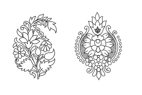 Emrodari Design, Peacock Drawing Simple, Motives Design, Embroidery Designs Sketch, Saree Illustration, Pendent Designs, Mandala Book, Peacock Motif, Net Embroidery