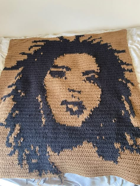 Crochet Crochet Album Cover, Rock Crochet, Crochet Music, Ben Ben, Lauryn Hill, Bracelets Handmade Diy, Tapestry Crochet Patterns, Crochet Clothing And Accessories, Crochet Inspo