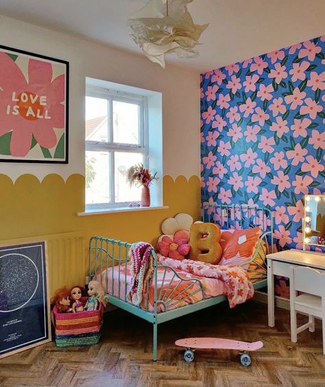 Colourful Room, Too Many Toys, Kids Rooms Inspo, Shared Girls Bedroom, Colorful Kids Room, Big Kids Room, Toddler Girl Room, Finally Friday, Kids Bedroom Inspiration