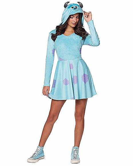 Adult Sulley Dress Costume - Monsters Inc. - Spirithalloween.com Mike Monsters Inc Costume, Halloween Monsters Inc, Mike And Sully Costume, Sulley Costume, Sully Costume, James P Sullivan, Halloween Spirit Store, Home Halloween Costumes, Halloween Monsters